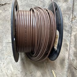 Spooled  18/2 Thermostat PVC Brown Wire 500FT (PICK UP FONTANA)