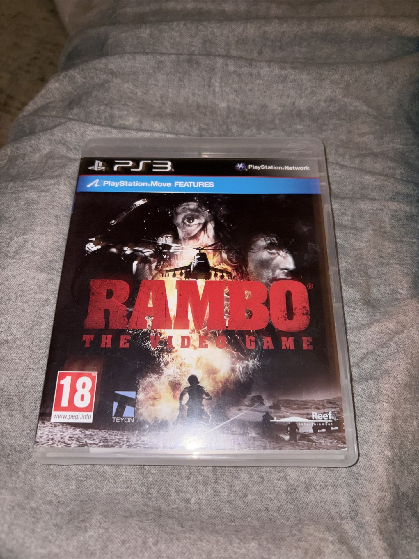 Rambo the videogame SONY PS3 VERSION PAL EURO FRANÇAISE English