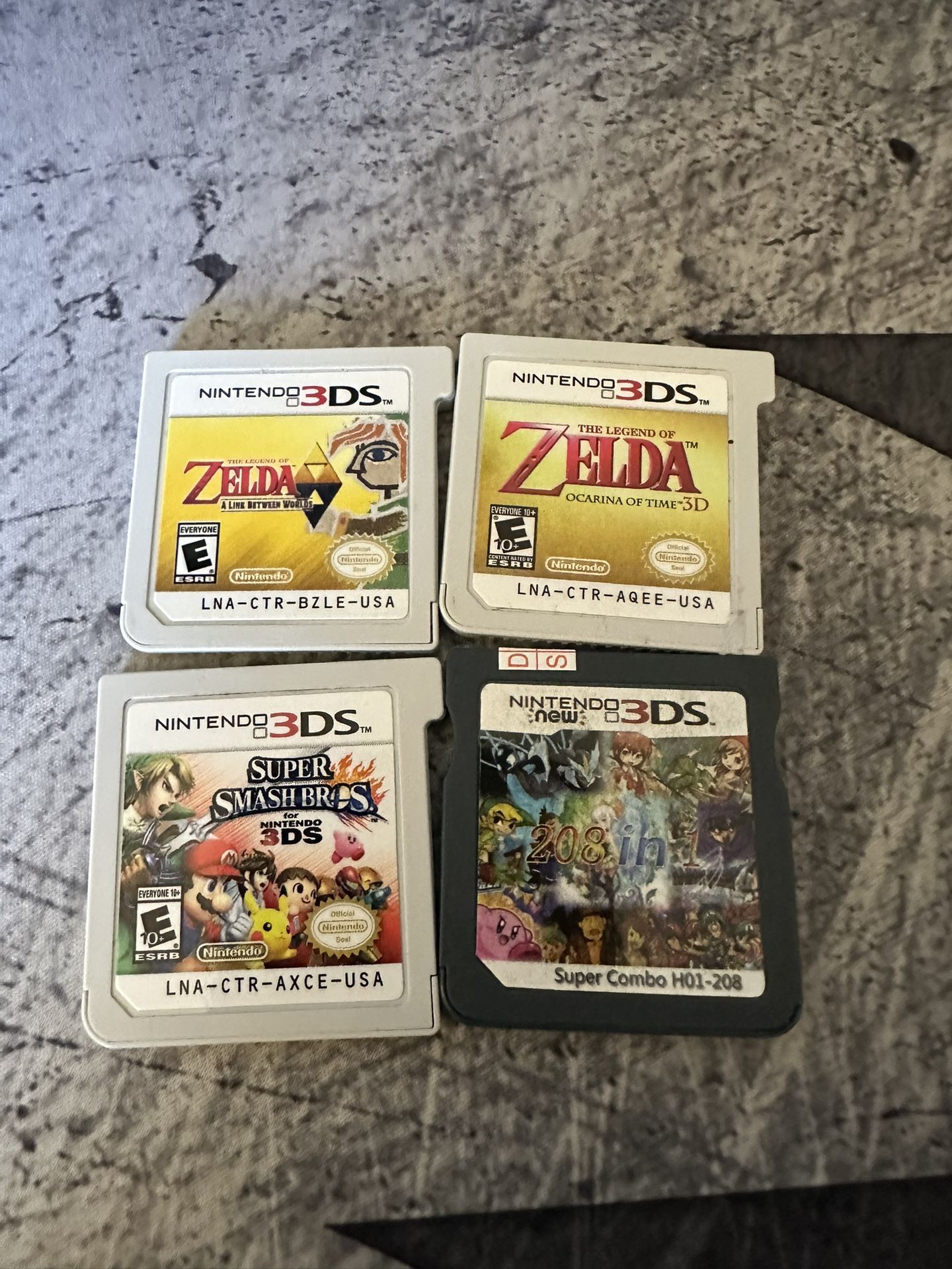 Nintendo 3DS Games (bundle)