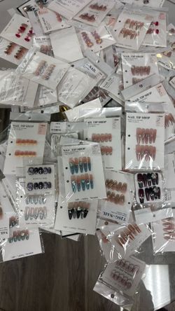 Press On Nail With Glue And Tools $5 Each