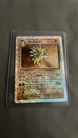 Pokemon Reverse Holo Sandslash
