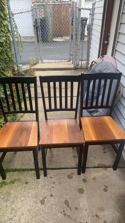 Slat-Back Dining Chairs