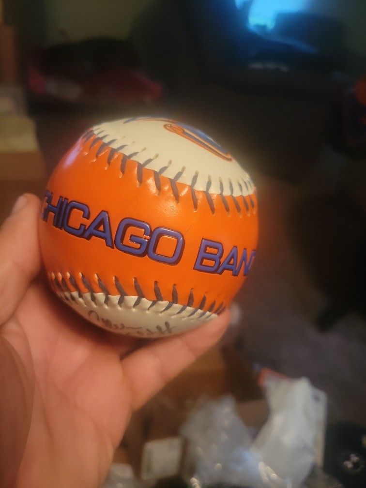 Vintage Chicago Bandits Signed By Team Members Ball