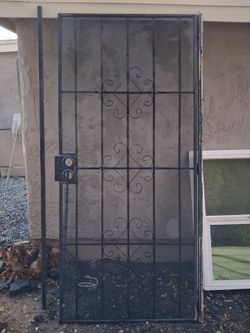 Screen Door Metal 36×80" Puerta Metal!