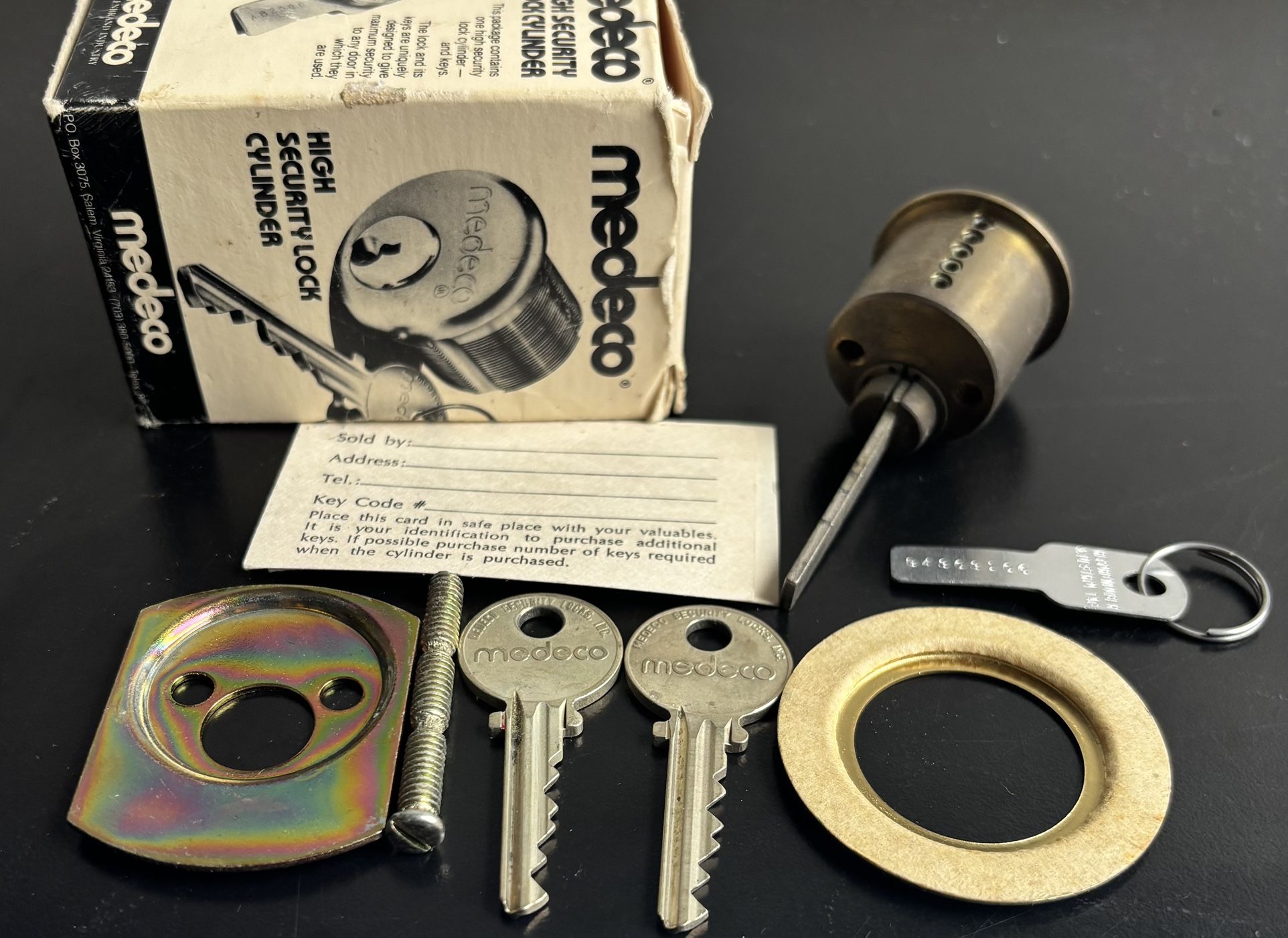 Medeco High Security Lock Cylinder