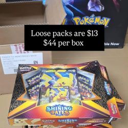 Pokemon Shinning Fates Open Box