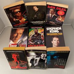 Arnold Schwarzenegger Paperbacks 