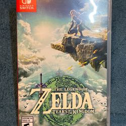 Nintendo switch The Legend of Zelda Tears of The Kingdom
