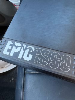 Epic 1500 Black Fitness Equipment