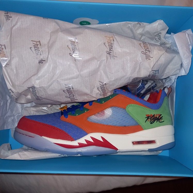 Air Jordan Retro Low Doernbecher Michael Hyper Royal Orange Size 13