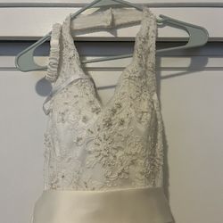 David’s bridal wedding dress