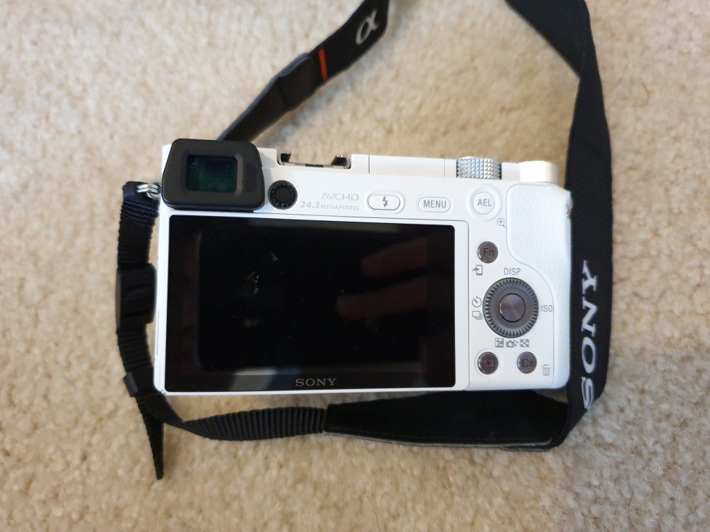 Sony a6000 mirroeless camera