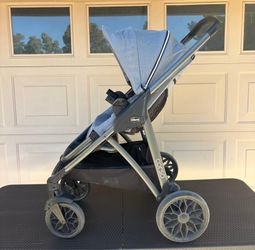 Chicco Corso Primo Modular Stroller with Infant Car Seat Adapter - Summit (Grey)