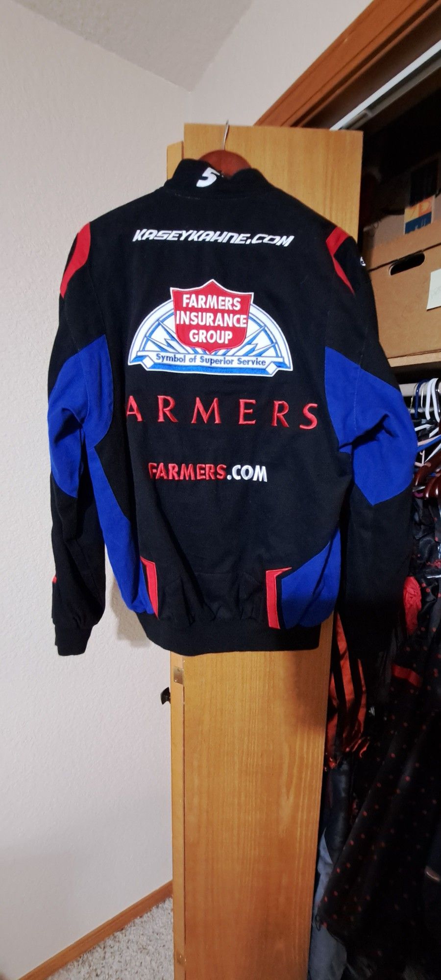 NASCAR Kasey Kahne 5 Farmers Jacket