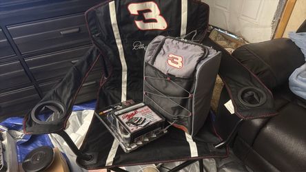Dale Earnhardt antique collectible fold out chair new with tags