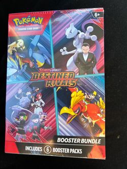 Pokemon Destined rivals Booster bundle