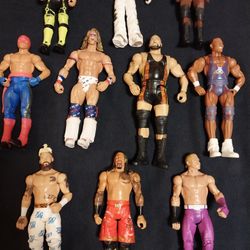 WWE Action Figures x10 Big Show, Mysterio 