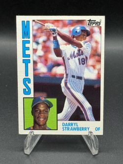 984 Topps #182 Darryl Strawberry
