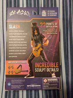 Guns N Roses Slash - The Loyal Subjects BST AXN 5 Action Figure