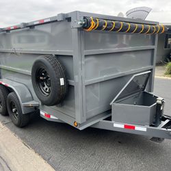 Dump Trailer size 8x12x4 Six Lugs