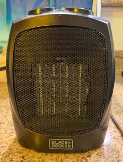 1,500-watt Black+Decker Personal Ceramic Heater