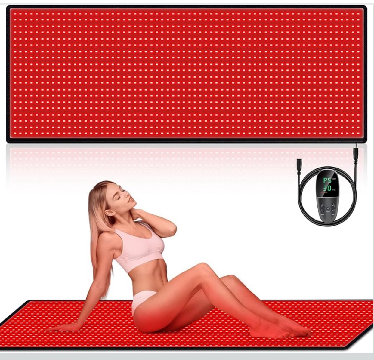 NEW Red Light Therapy Pad for Full Body: 1280 LEDs Infrared Light Therapy Mat, NIR Near infrared Retail $350