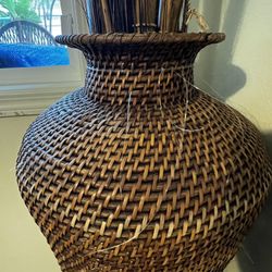 Vase - Rattan Hand Woven 