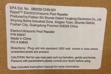 Electro pest repeller 2 pk