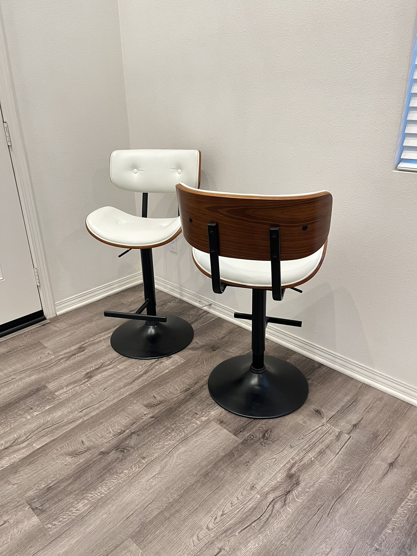 Adjustable Counter Height Bar Stools Set of 2