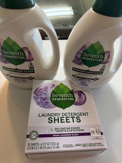 Seventh Generation Laundry Detergent Liquid + Sheets