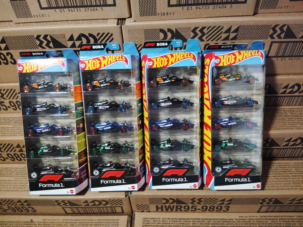 Hot Wheels Formula 5 Pack