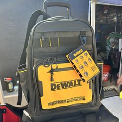Dewalt back pack new $105.00