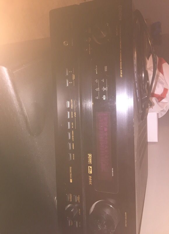 Denon audio receiver
