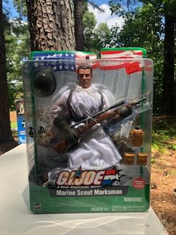 Gi Joe: 12 inch marine scout marksman