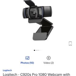 Logitech c920 hd pro web cam