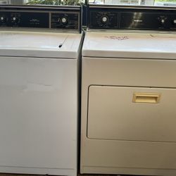 Kenmore Old School Washer & Electric Dryer! Heavy Duty! Built To Last! 100% GUaranteed For 30 Days! Delivery Available TODAY