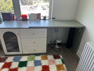 Desk (dimensions in photos)