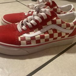 Vans Girls Size 7.5 