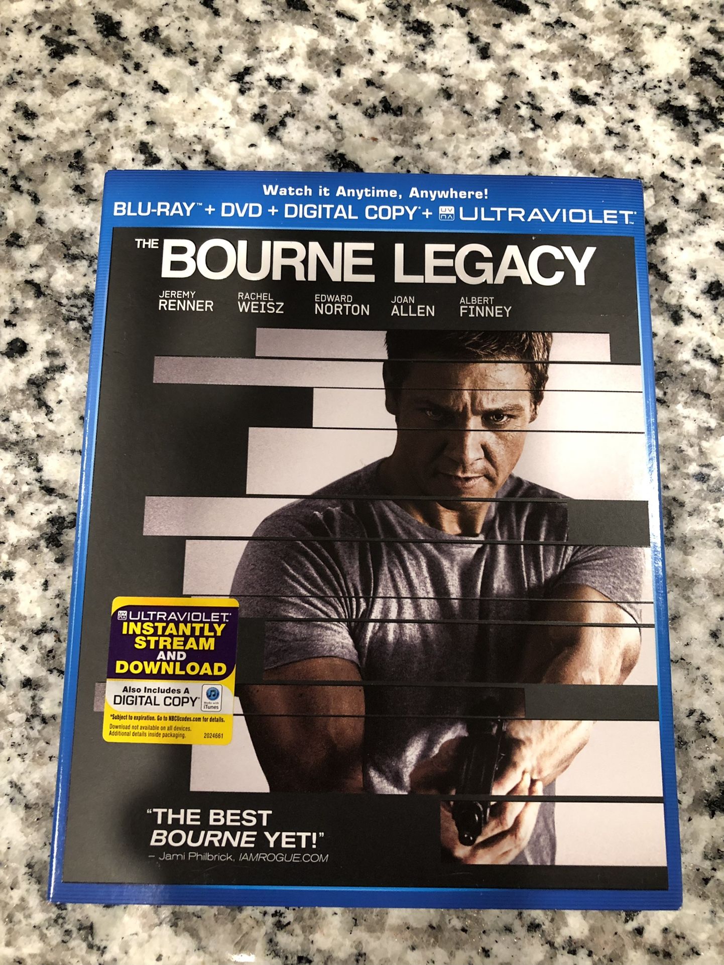 The Bourne Legacy Bluray/Dvd