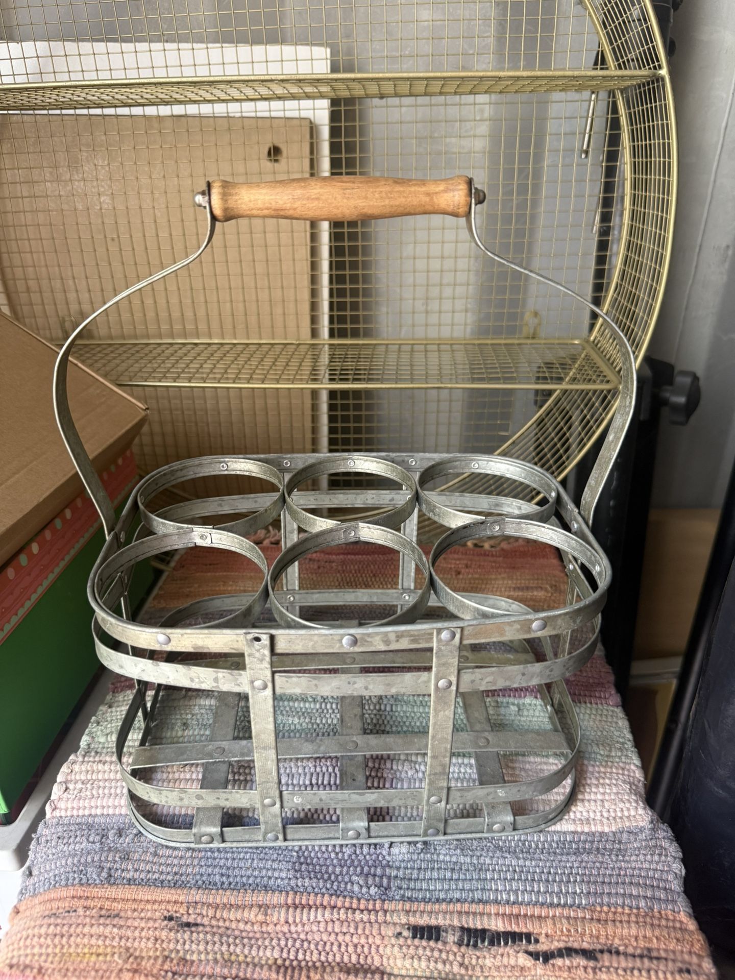Rustic Bottle Holder