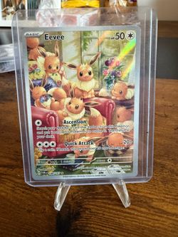 Eevee IR Twilight Masquerade Pokémon Card