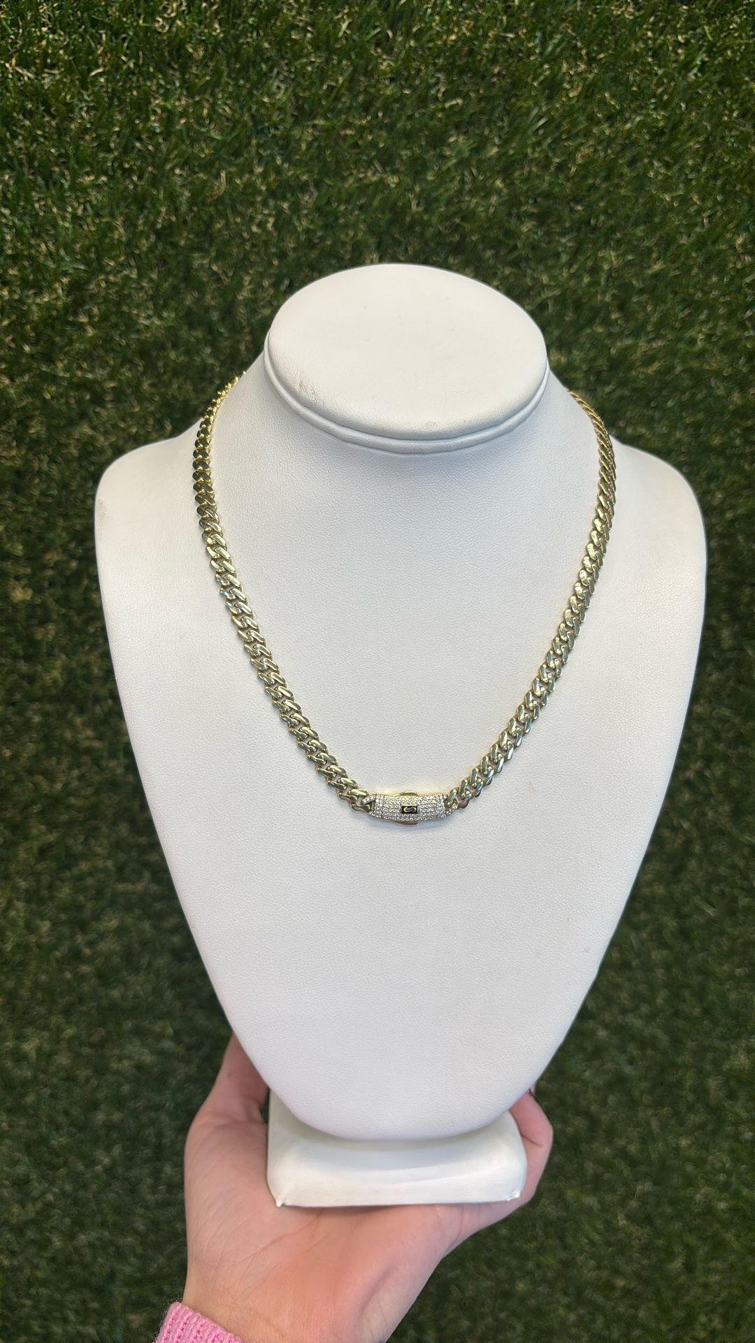 10kt Mónaco Chain 18”