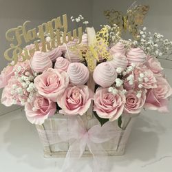 Flower Rose Basket
