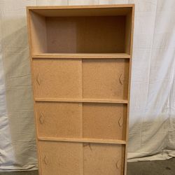 Close Storage With Sliding Doors Cabinet