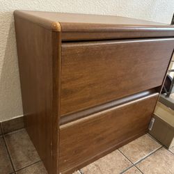 Wooden Filing Cabinet