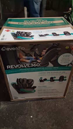 Evenflo Revolve360 Rotational All-In-One Car Seat .