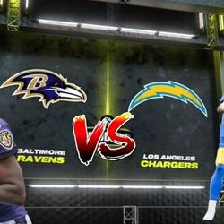 Ravens Vs Chargers Nov 25th 9 Tickets Section 101