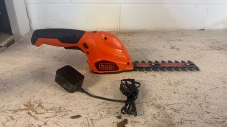Black+Decker Cordless Hedge Trimmer with Charger