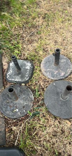 Umbrella bases$25 each