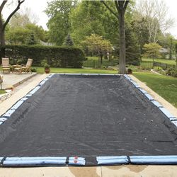 Rectangle Silver Solar Pool Cover Seven Year Warranty 18 By 36